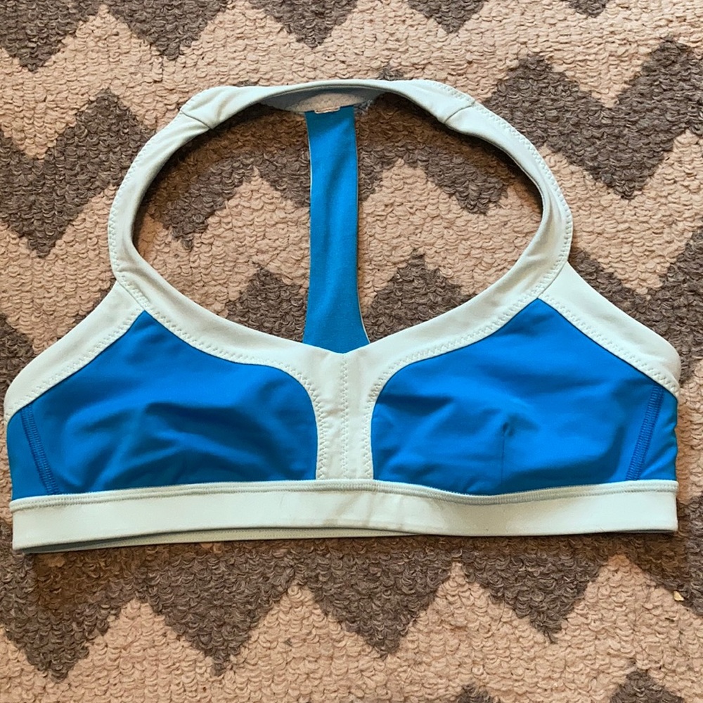 Lululemon Athletica Blue Performance Sports Bra